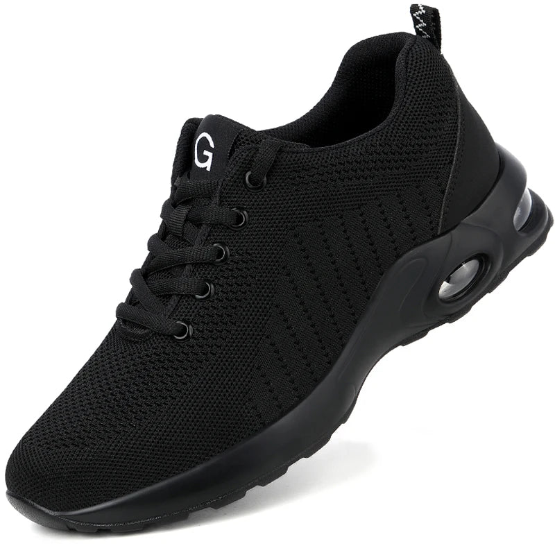 Steel Toe Work Safety Shoes Men Women Work Sneakers Breathable Lightweight Indestructible Shoes Men Safety Shoes Boots Male