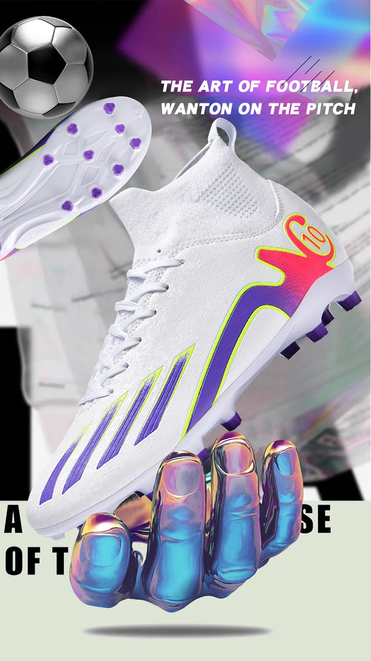 Sneakers Men Soccer Shoes Sport FG Football Boots Adult Futsal Training Shoes