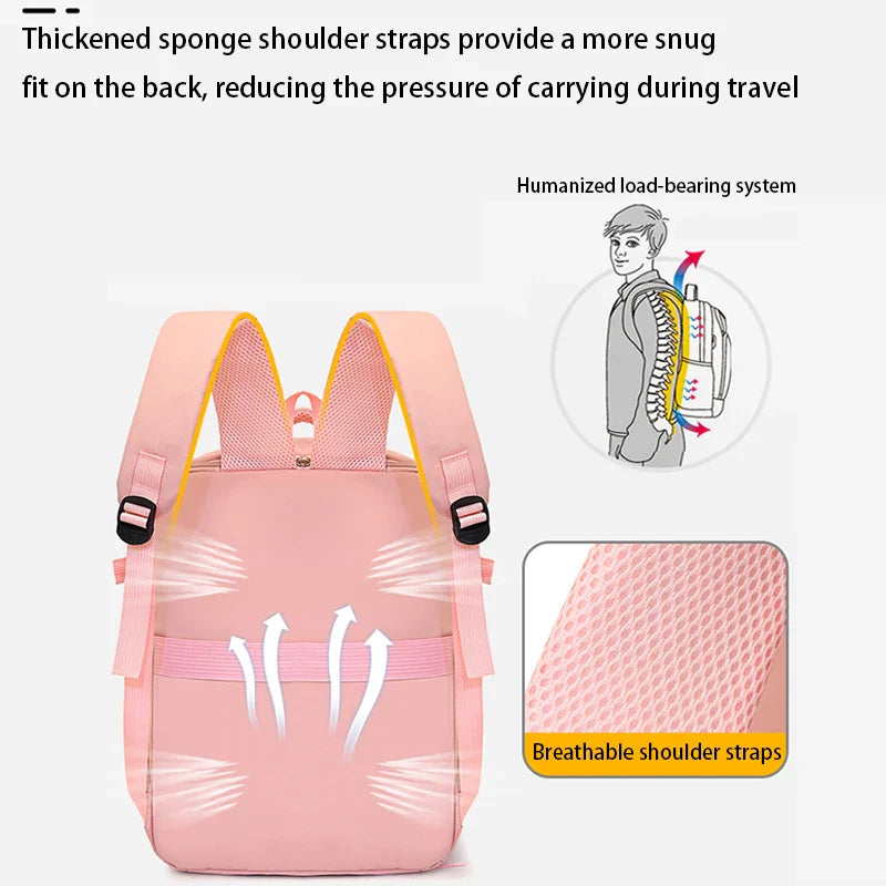 Sleek Multi-Color Multi-Pocket Backpack Adjustable-Strap Lightweight for Daily Commute Outdoor Casual Stylish Bag