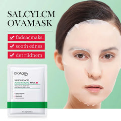 10pcs Salicylic Acid Acne Removing facial mask Acne Treatment Moisturizing Brightening skincare Face Mask Skin Care