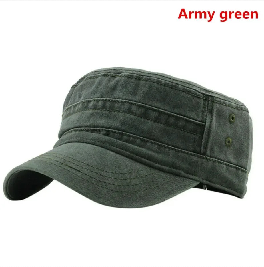KMKM1PC Camouflage Army Hat Men Women Baseball Cap Camo Military Cadet Combat Fishing Cap