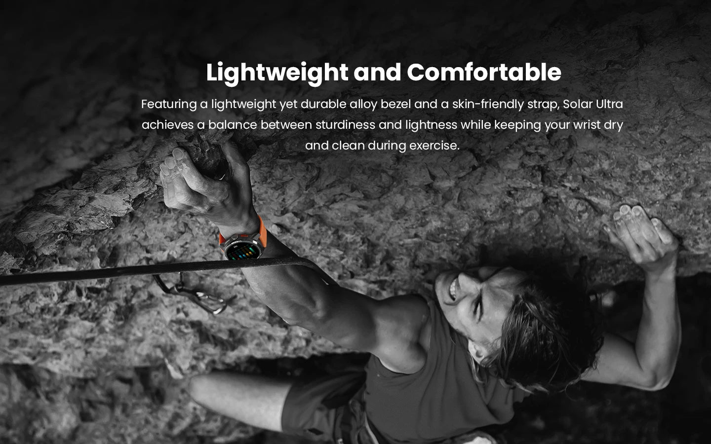 HAYLOU Solar Ultra GPS Smartwatch 1.6” AMOLED Display 5ATM Waterproof Built-in GPS Bluetooth Phone Calls Sports Smart Watch