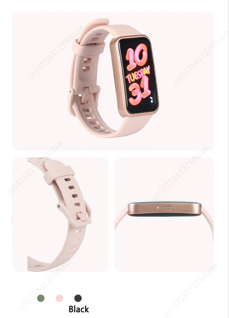 Original HUAWEI Band 8 Smart Band All-day Blood Oxygen 1.47'' AMOLED Screen Heart Rate Smartband 2 Weeks Battery Life