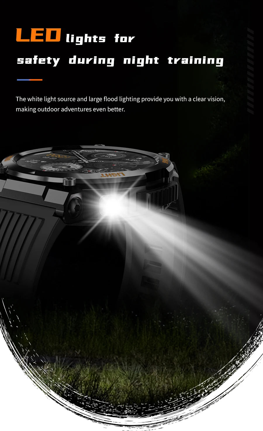 Men's Smart Watch 360 * 360 HD Touch Screen Sports Waterproof Smartwatch Health Monitoring Bluetooth Call Smart Watches