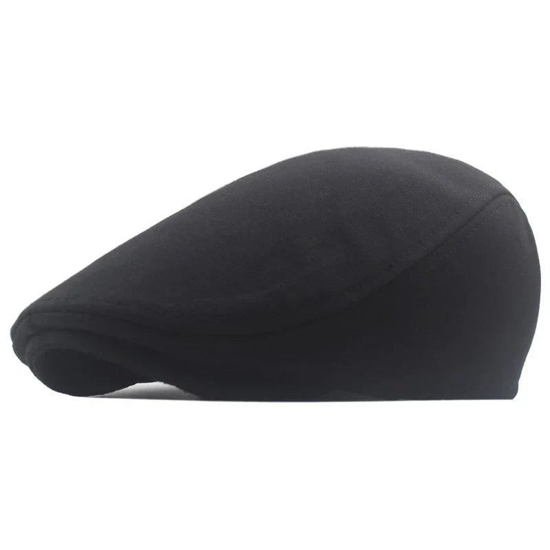 Corduroy Men Hats For Male Retro Berets Seasons Casual Flat Cap Fashion Dad Hats Unisex Bonnet Gorros Hombre Retro Artist Hat