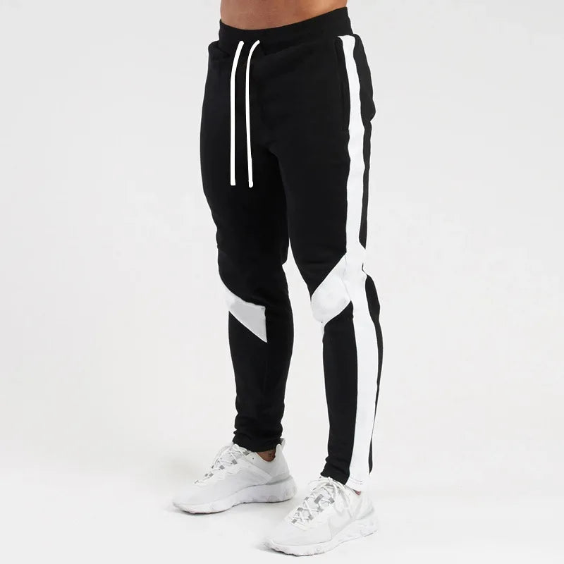 Men Casual Sports Pants Running Workout Jogging Long Pants Gym Sport