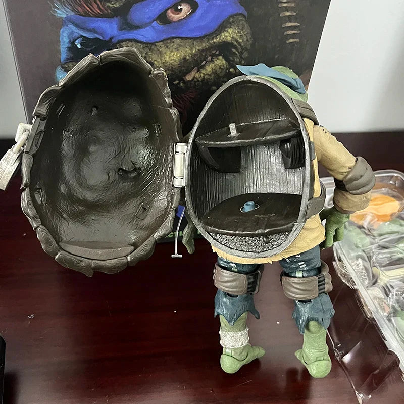 NECA Last Ronin Leonardo April Oneil Casey Jones Hunchback Michelangelo Mummy Raphael Frankenstein Monster Turtle Action Figure