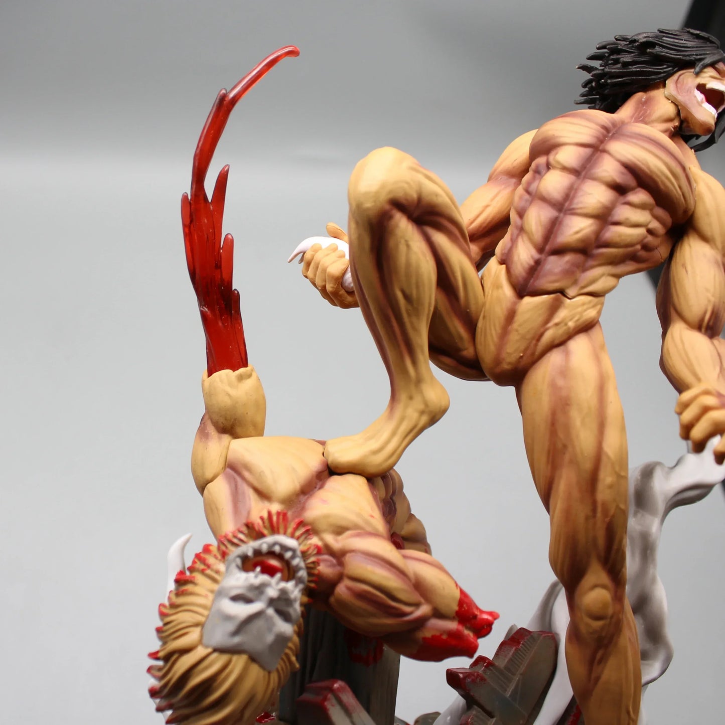 29cm/11.4inch Eren Jaeger Figure Manga Attack On Titan Anime Figures Jaeger Pvc Model Statue Doll Collection Decoration Toy Gift