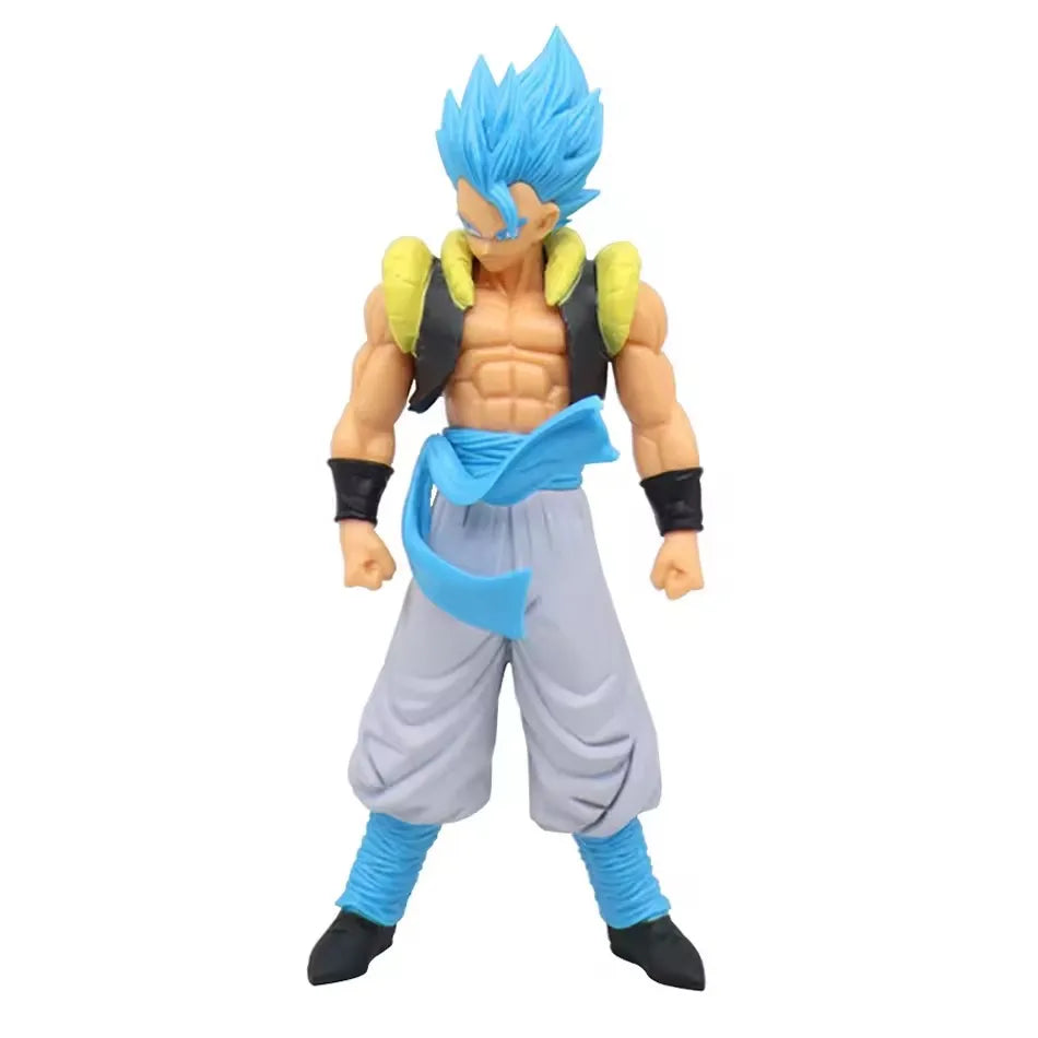 Anime Dragon Ball Z Super Saiyan Son Goku Broly Vegeta Anime Action Figure Model Christmas Gifts Collectible Figurines for Kids