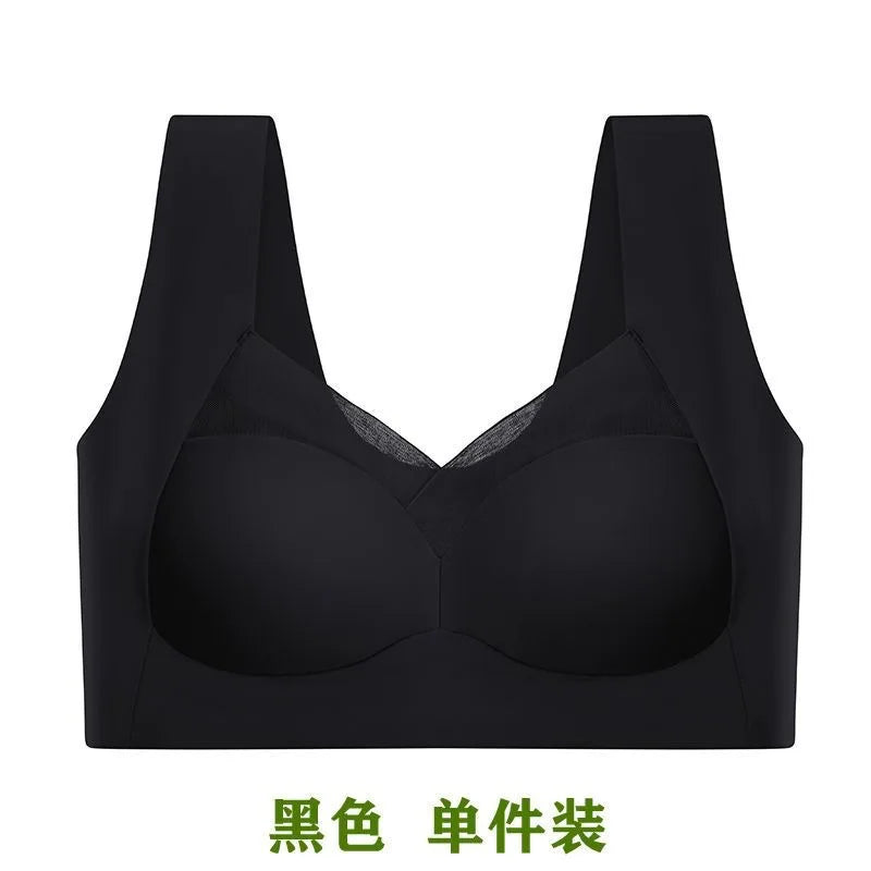 Woman Top Bra Push Up Bra Seamless Ice Silk Underwear Women