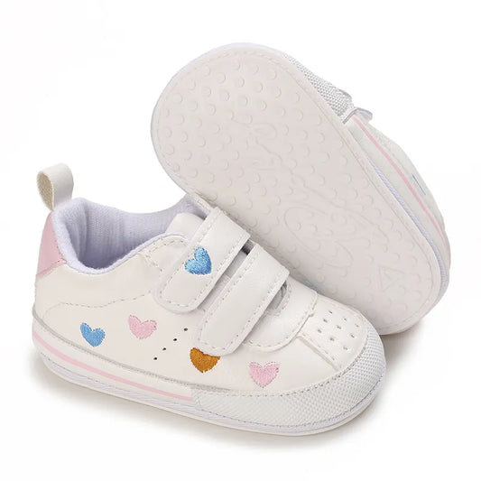 Casual Baby Shoes Infant Baby Girl Crib Shoes Cute Soft Sole Prewalker Sneakers