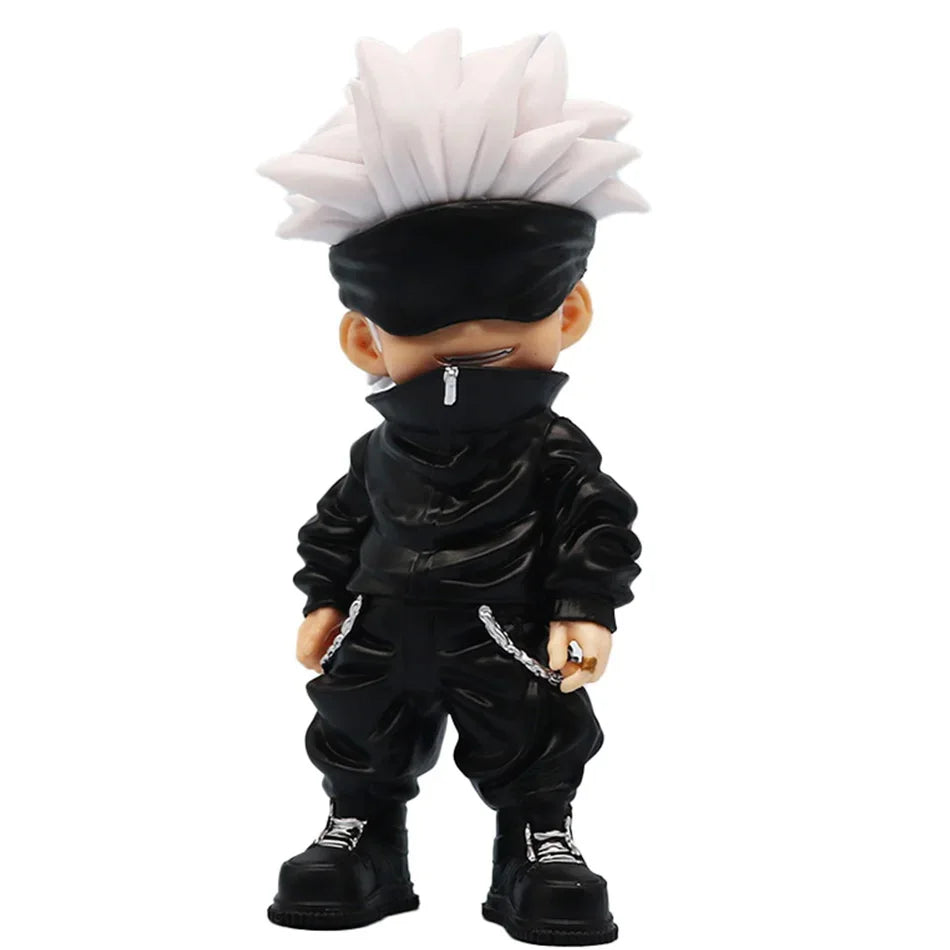 Jujutsu Kaisen Figure Itadori Yuji Gojo Satori Fushiguro Megumi Kugisaki Kawaii Toy Car Decoration PVC Model Gift