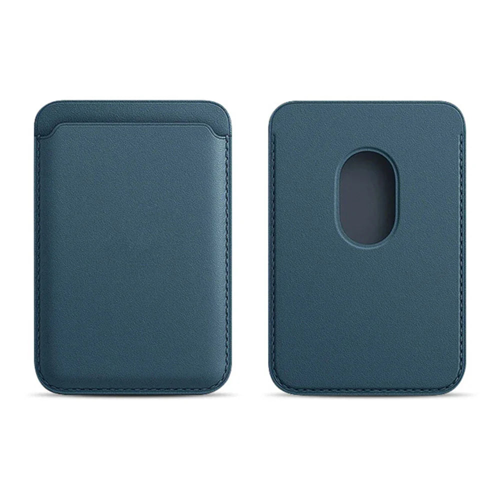 For Magsafe Wallet Card Holder Case For Apple iPhone 17 16 15 14 13 12 Pro Max Magnetic Leather Bag Adsorption Cover Accessory