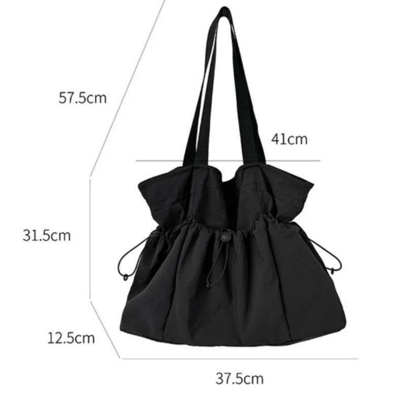 Comfortable Wear Resistant Shoulder Bag Large Capacity Fashionable Versatile