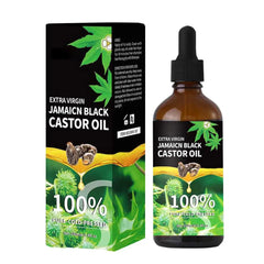 1pcs Organic Castor Oil 100% Pure Natural Cold Pressed Unrefined Castor Oil For Eyelashes, Eyebrows, Hair & Skin care