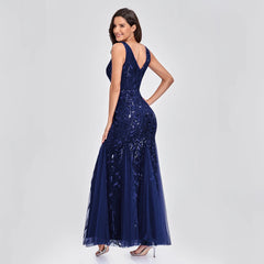 Evening wear Dresses: Cocktail Dresses V-back Mermaid Party Prom Gowns