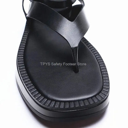 Thick-soled Flip Flops Sandals Women Summer Clogs 2022 New Female Heels Platform Ankle Strap Woman Beach Shoes Lady Casual Shoes