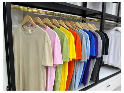 Coffee and Beer Printed Men's T-Shirt 100% Cotton Oversized Funny Graphic Tees for Men Summer Tops