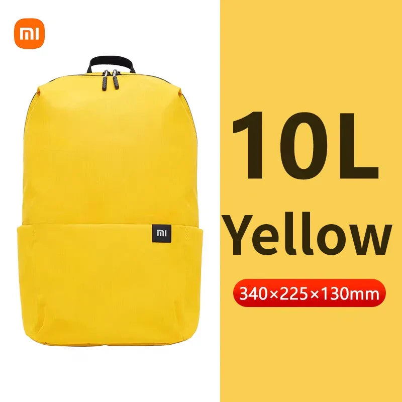 Xiaomi colorful small backpack men's and women's shoulder bag outdoor waterproof ultra-lightweight student portable sports bag