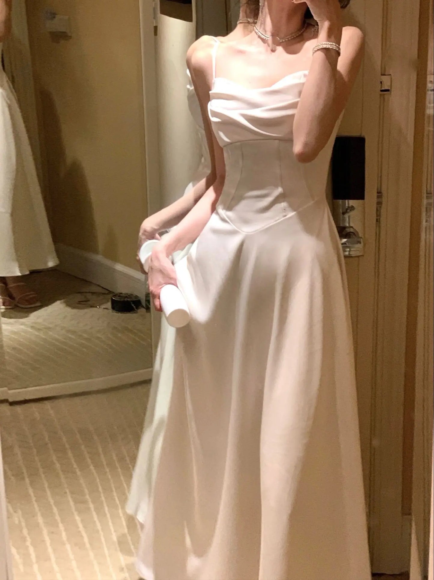 Formal attire Dresses: Elegant Midi Dresses Wedding Evening Birthday Clothes
