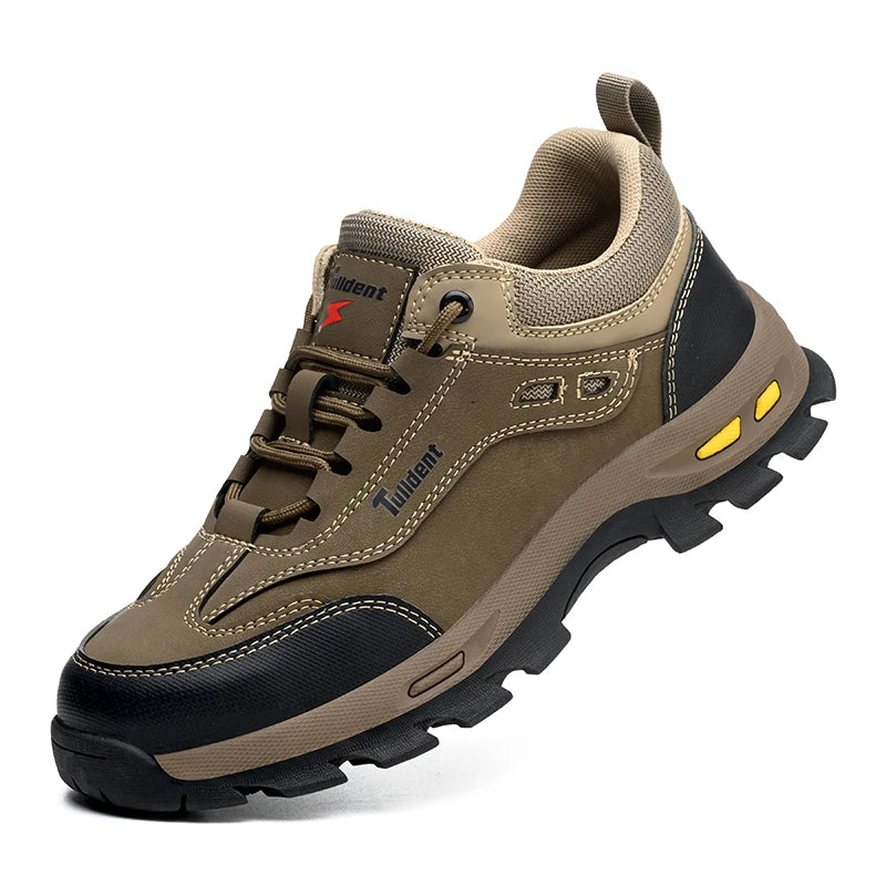 New men's safety shoes, puncture resistant work shoes, men's protective shoes, wear-resistant work boots safety boots