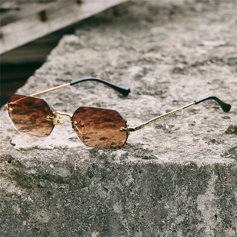 Sunglasses Women Men Luxury Brand Designer Popular Travel Small Frame