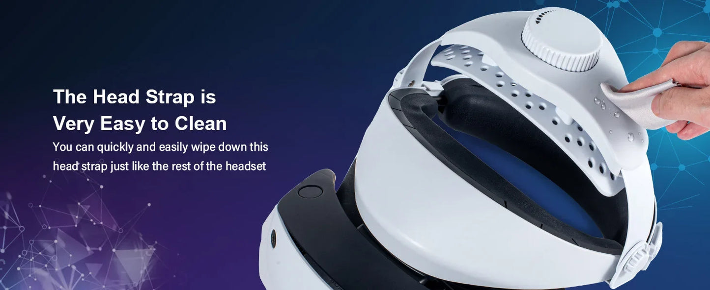 Adjustable Head Strap for SONY PS VR2 VR Glasses Retractable Headset Stand for PlayStation VR2 Expansion Accessories