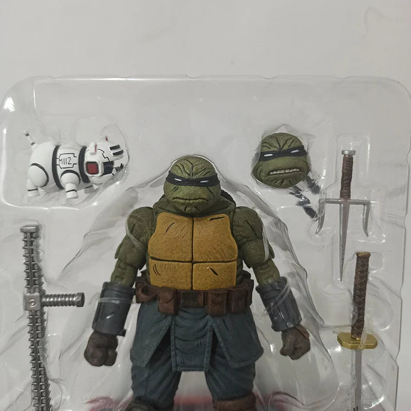 NECA Last Ronin Leonardo April Oneil Casey Jones Hunchback Michelangelo Mummy Raphael Frankenstein Monster Turtle Action Figure
