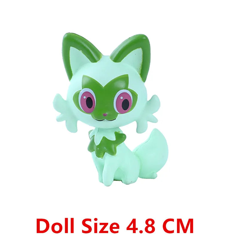 Pokemon Cartoons Movie Anime Figure Gengar Charizard Pikachu Collection Model Pocket Monster Action Toys Kids Christmas Gifts