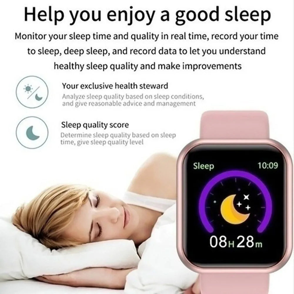 Smart Watch Women Waterproof Wristwatches Men Smartwatch Electronic Clock