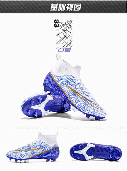 Men Outdoor FG/TF Football Boots Futsal Professional Unisex Soccer Shoes