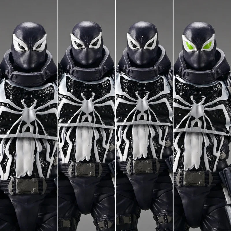Amazing Yamaguchi Marvel Venom Agent series KO Articulated Action Figure Model Kit Desktop Ornament Collectible statue Toys Gift