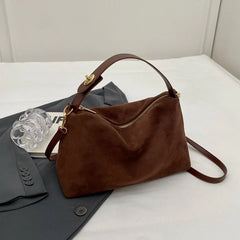 Advanced Retro Bag for Women's Textured Frosted Shoulder Bag