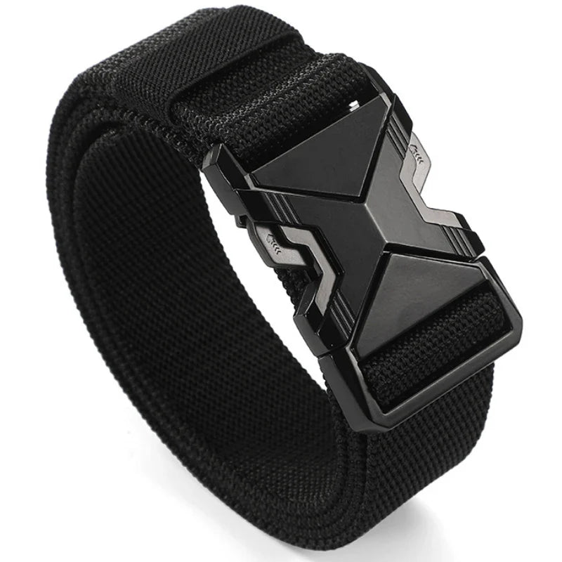 Men's Belt Outdoor Hunting Tactics Belt Multi functional Buckle Nylon Belt High Quality Marine Corps Canvas Belt