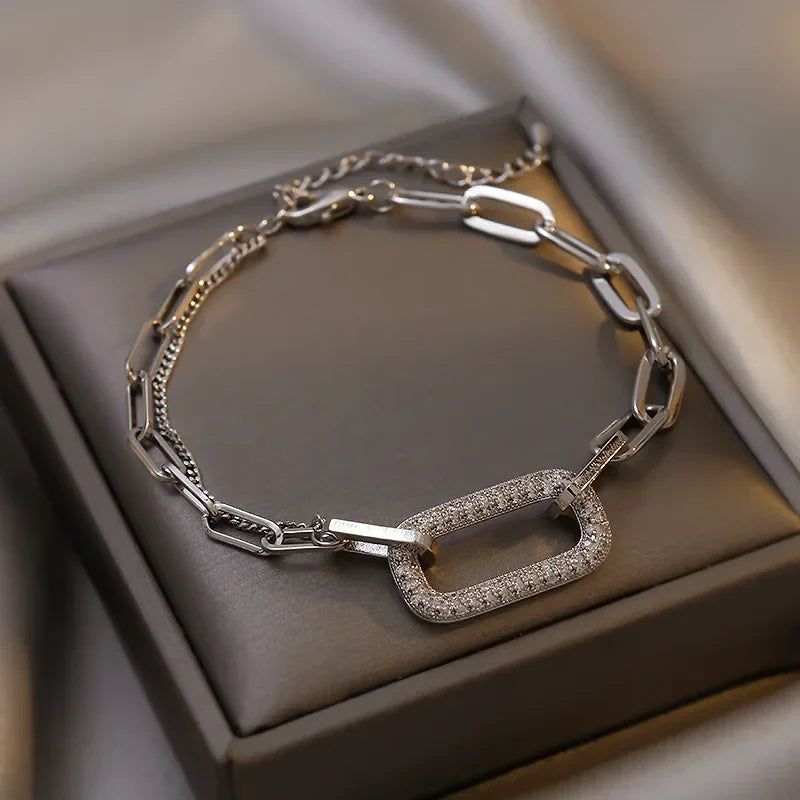 Hot Sale Exaggerate Individuality Metal Smooth Surface Water Drop Bangle for Woman  Adjustable Bracelet Paty Jewelry Daily Wear