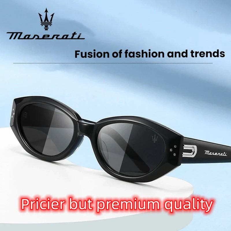 MASERATI Luxury Sunglasses Nylon Sunglasses UV400 Sunglasses for Driving Cycling Beach Outdoor for Men Women Trendy Design