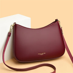 Underarm Shoulder Bags for Women Solid Color Texture