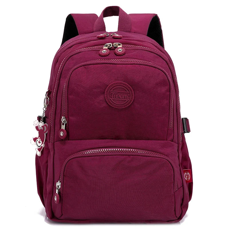 TEGAOTE Backpack for Women's Travel Bag Large Waterproof Mochila Feminina Pack Pack Bolsas School Bags for Kids Men Bagpack