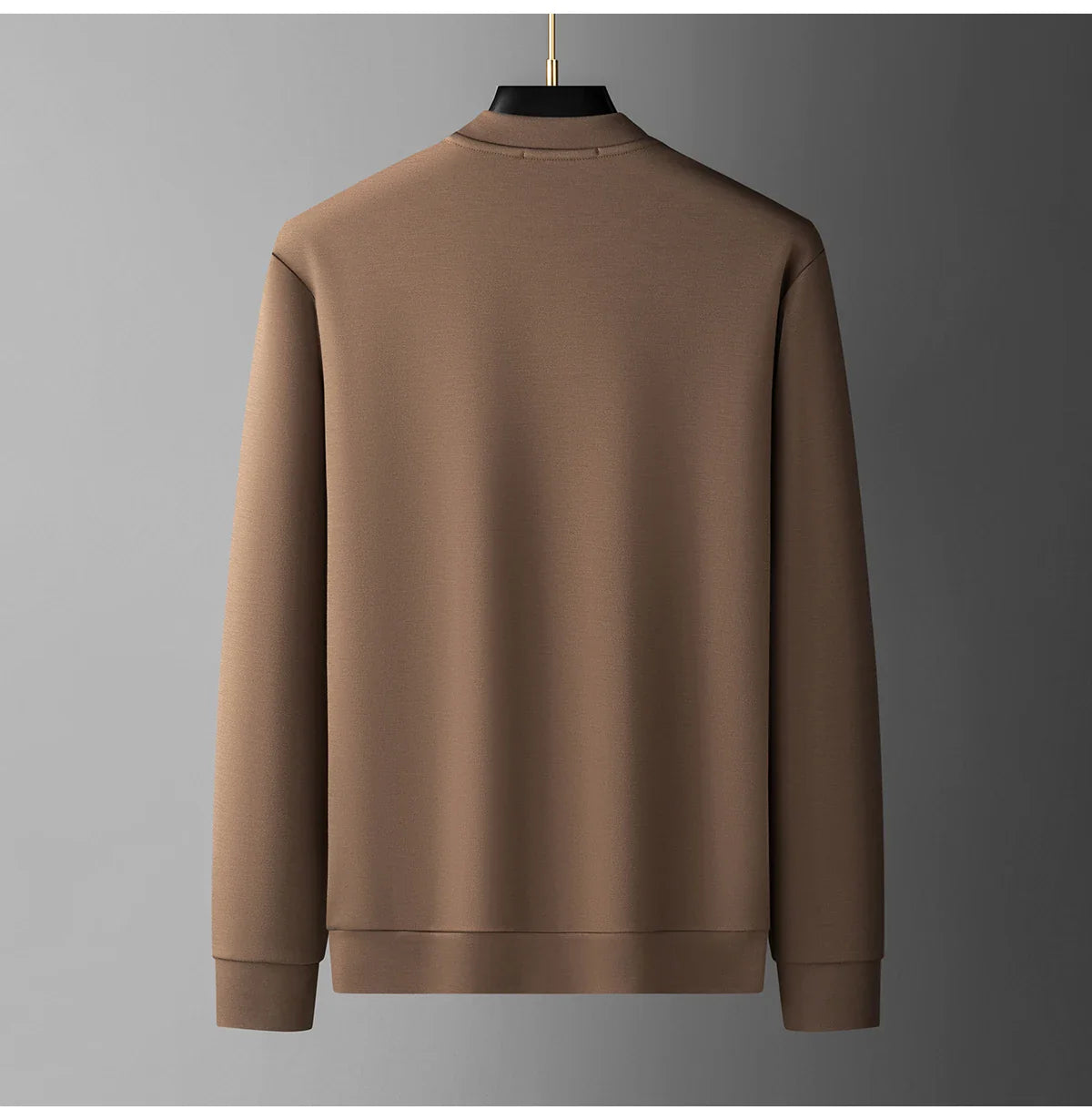 JSBD Autumn Light Luxury Italian Old Money Style Two-piece comfortable air-layer cotton men's sweatshirt casual sportswear set