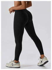 Athletic Quick Dry Jogging Female Push Up Sport Leggings High Waist Slim Pants