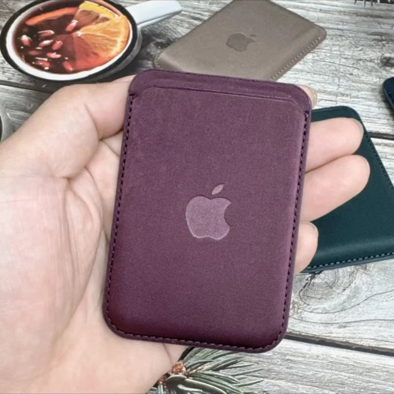 Card Wallet Case For iPhone 15 16 17 Pro Max Plus For Apple Magsafe 13 14 Pro Strong Magnetic Covers With Box