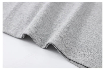 Men's Summer Essential 100% Cotton Printed T-Shirt, Soft & Breathable Round Neck Short Sleeve Tee, Unisex Casual Wear