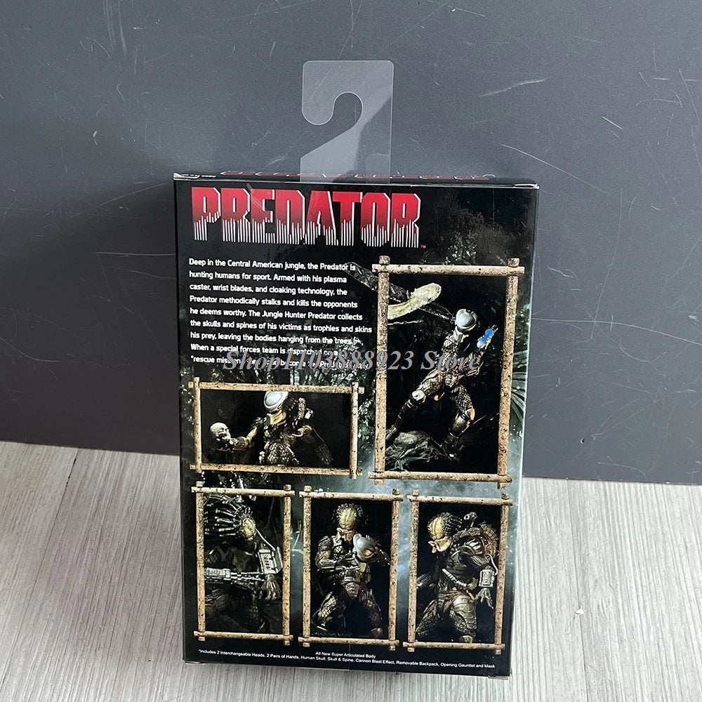NECA Predator Figrue Ultimate Shaman Elder Armored Lost Warrior Jungle Hunter Snake Vision Predator Alien Figure Model Toy Gifts