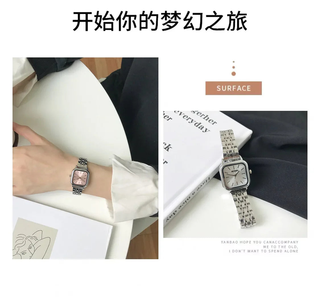 Luxury Women Watch Top Brand Fashion Steel Belt Ladies Quartz Wristwatch Montre Femme Beautiful Gifts Luxury Ladies Watches