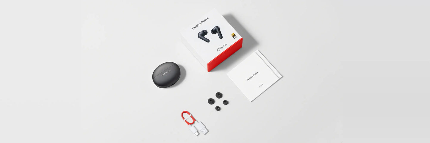 OnePlus Buds 4 Earphones Global Version 55dB ANC AI Call Noise Cancelling Portable Earbuds LHDC 5.0 Wireless Bluetooth 5.4