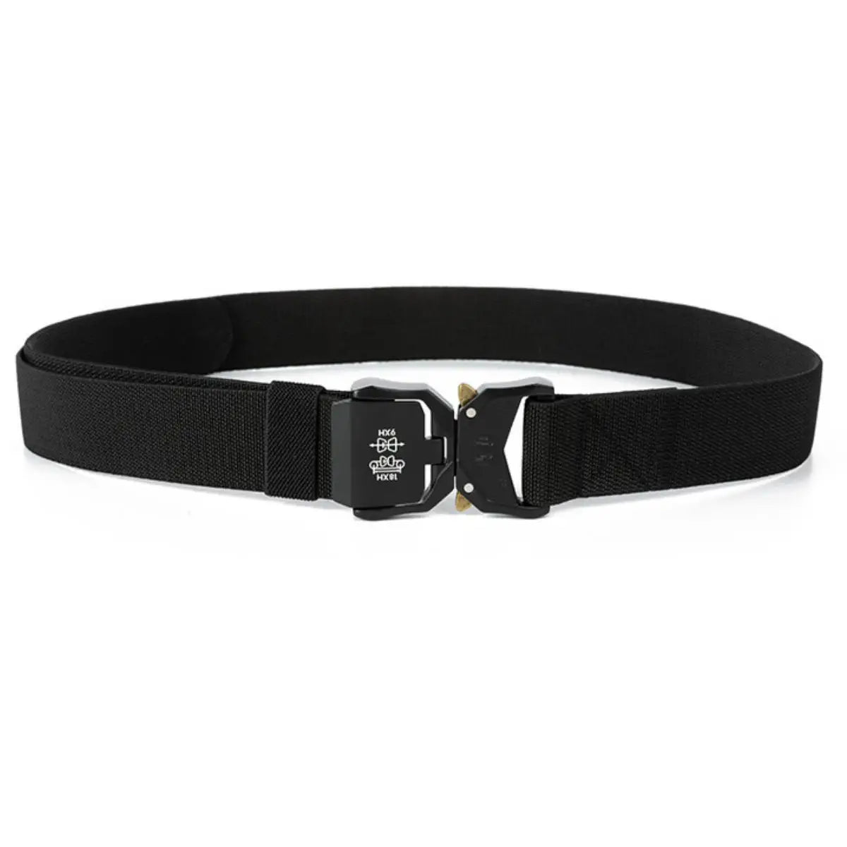New Outdoors Belt Buckle Quick Release Elastic Belt Casual Tooling Training Belt Men's Trousers Belt