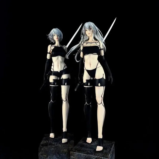 New In Stock Nier: Automata  A2 Battle Damage Edition 1/4 50cm Statue Figure Boutique Statue Desktop Ornaments Decoration