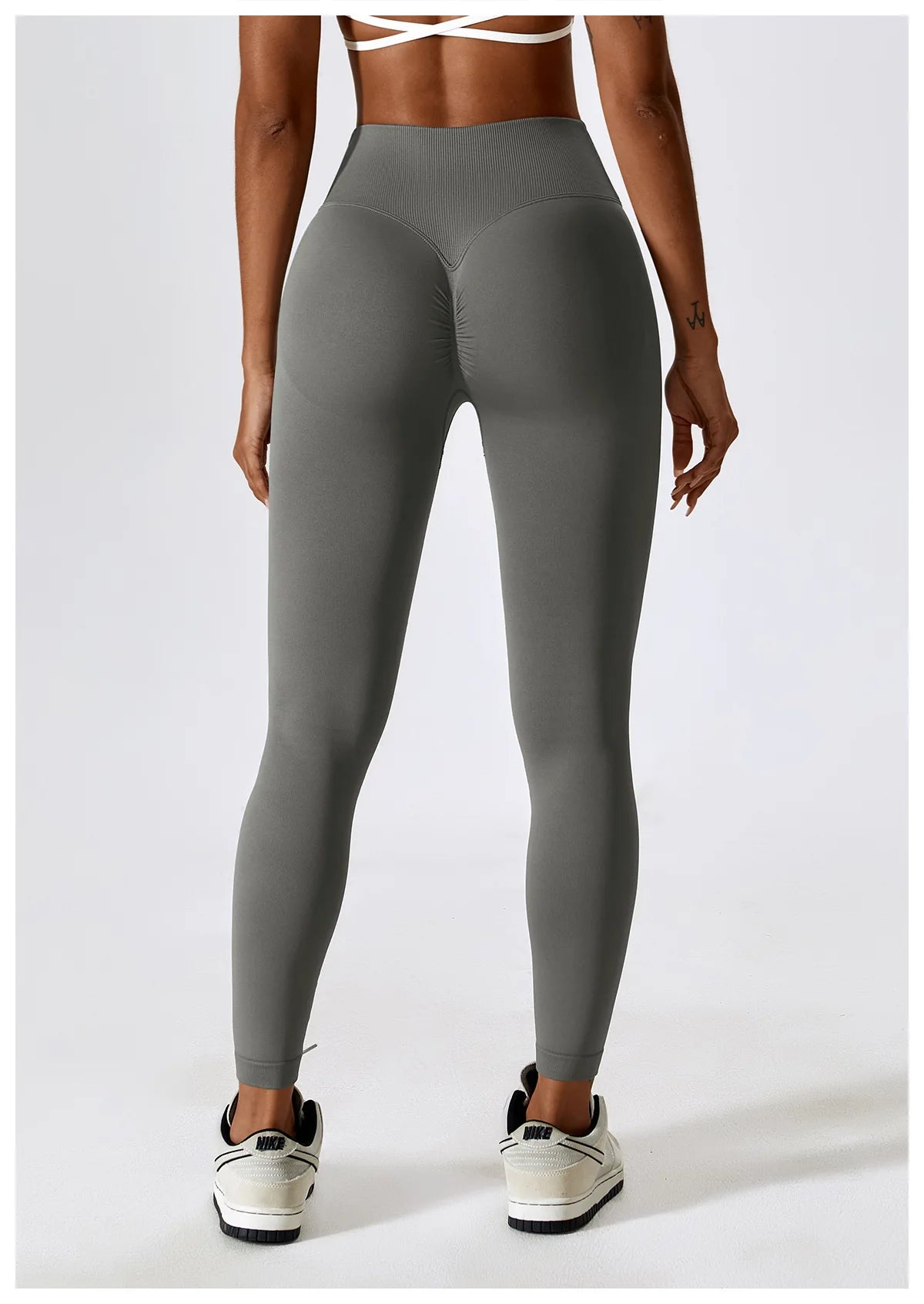 Sport Pants Tights Seamless Fitness Leggings Women Clothing High Waist Scrunch