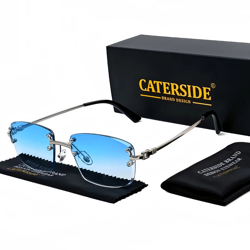 Sunglasses Men Women UV400 Small Gradient Sun Glasses For Men