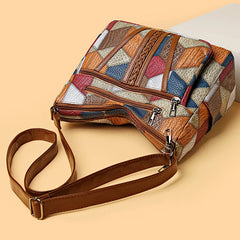 Women's Elegant Vintage Crossbody Bag Trendy HandBag Fashion Multi-pockets